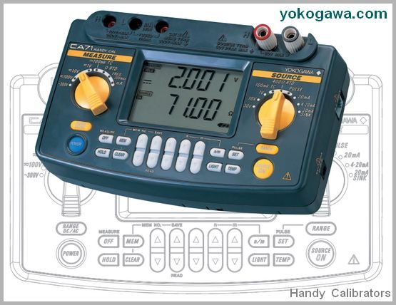 Handy Calibrator Model CA51 - Yokogawa